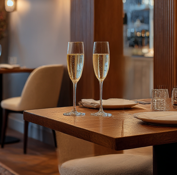 5-course tasting menu and food and wine pairing